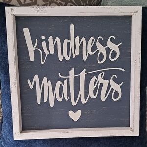 Kindness Matters Wall Art